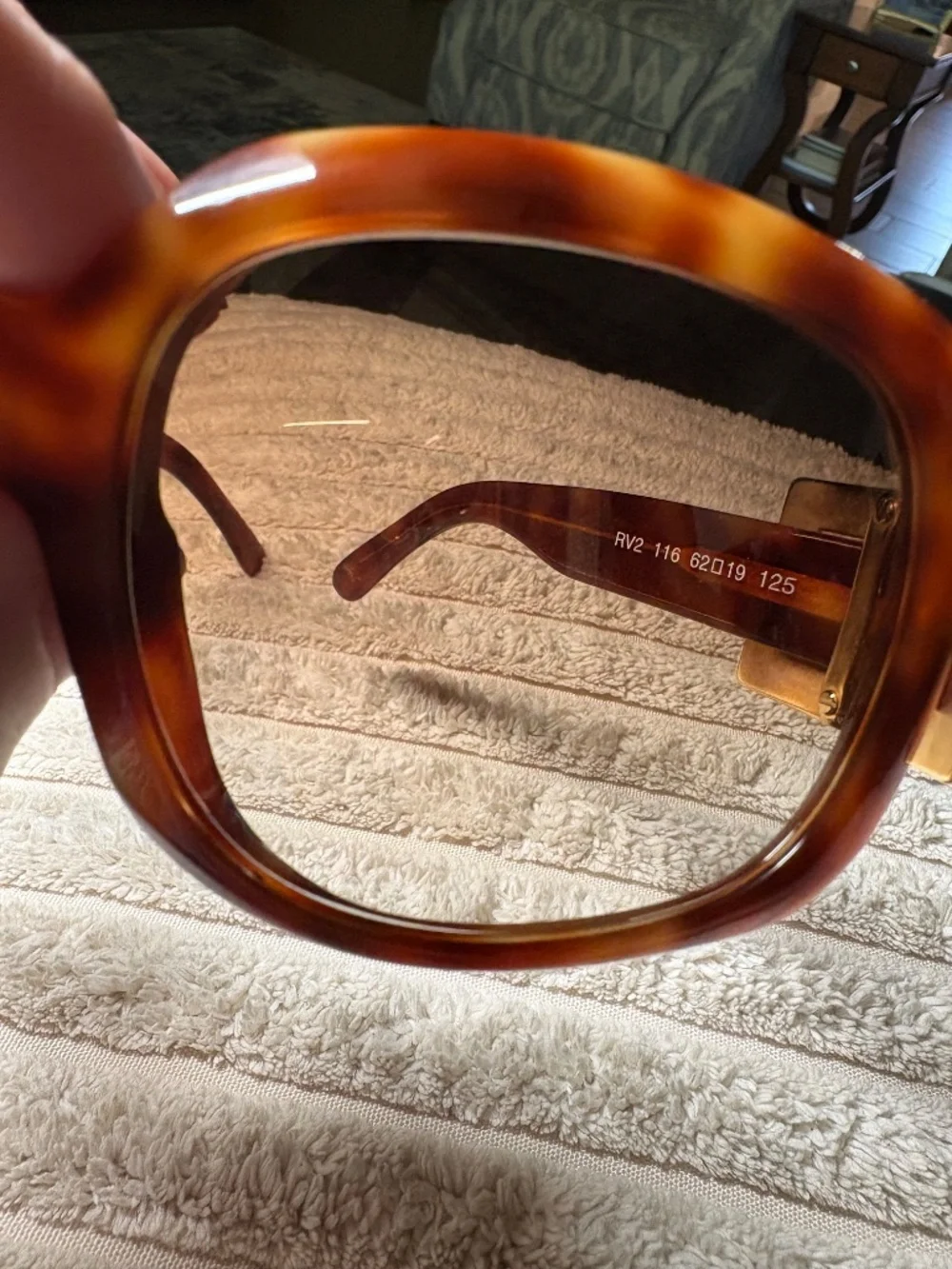 Roger Vivier  Paris Oversized 62mm sunglasses